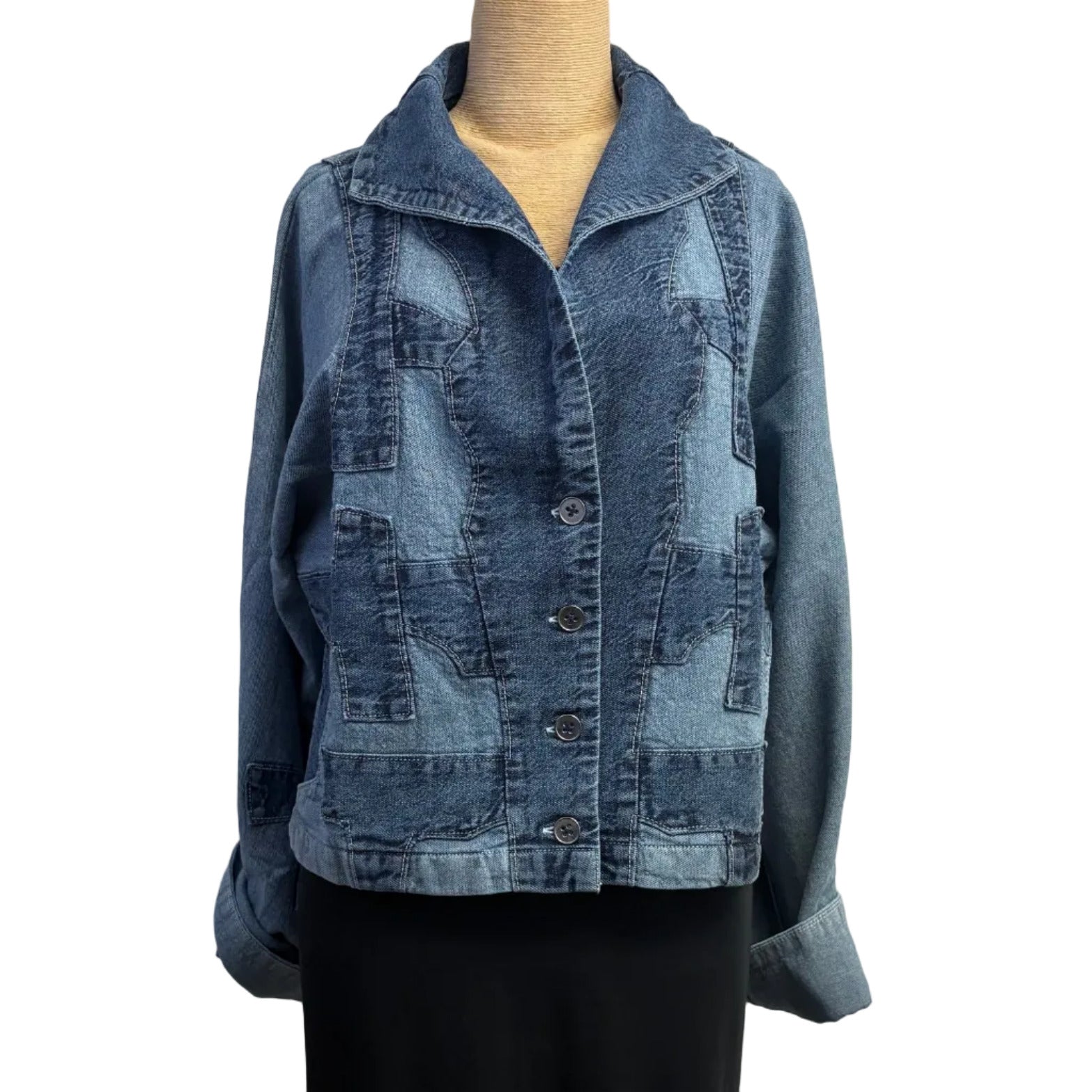 Cynthia Ashby Jacket, Pilot, Classic Blue S, M, L/XL