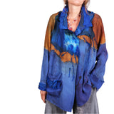 Tatiana Palnitska Jacket, Sunset Over Calm Waters, L