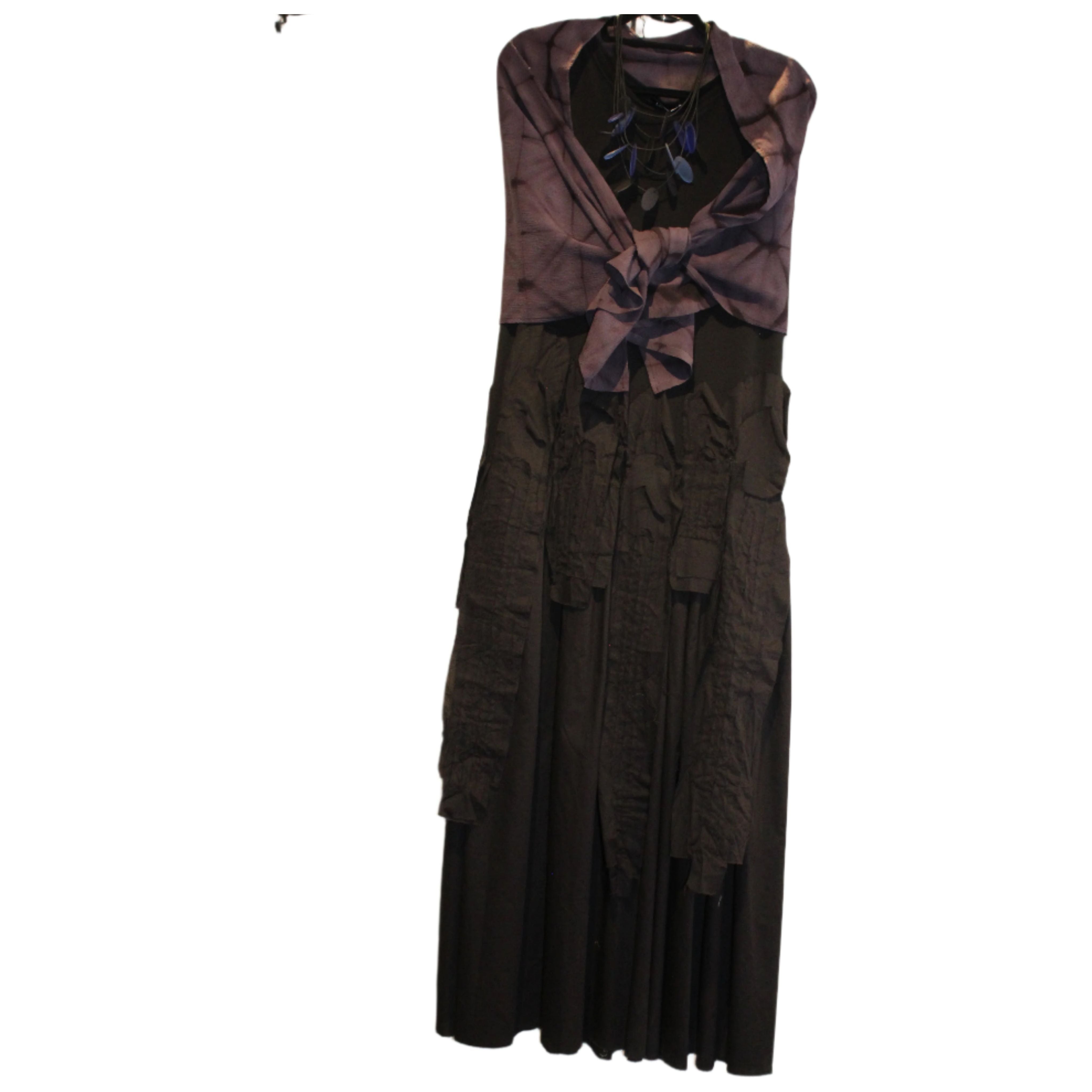 Loyko Dress, Tulip, Sleeveless, Black XS