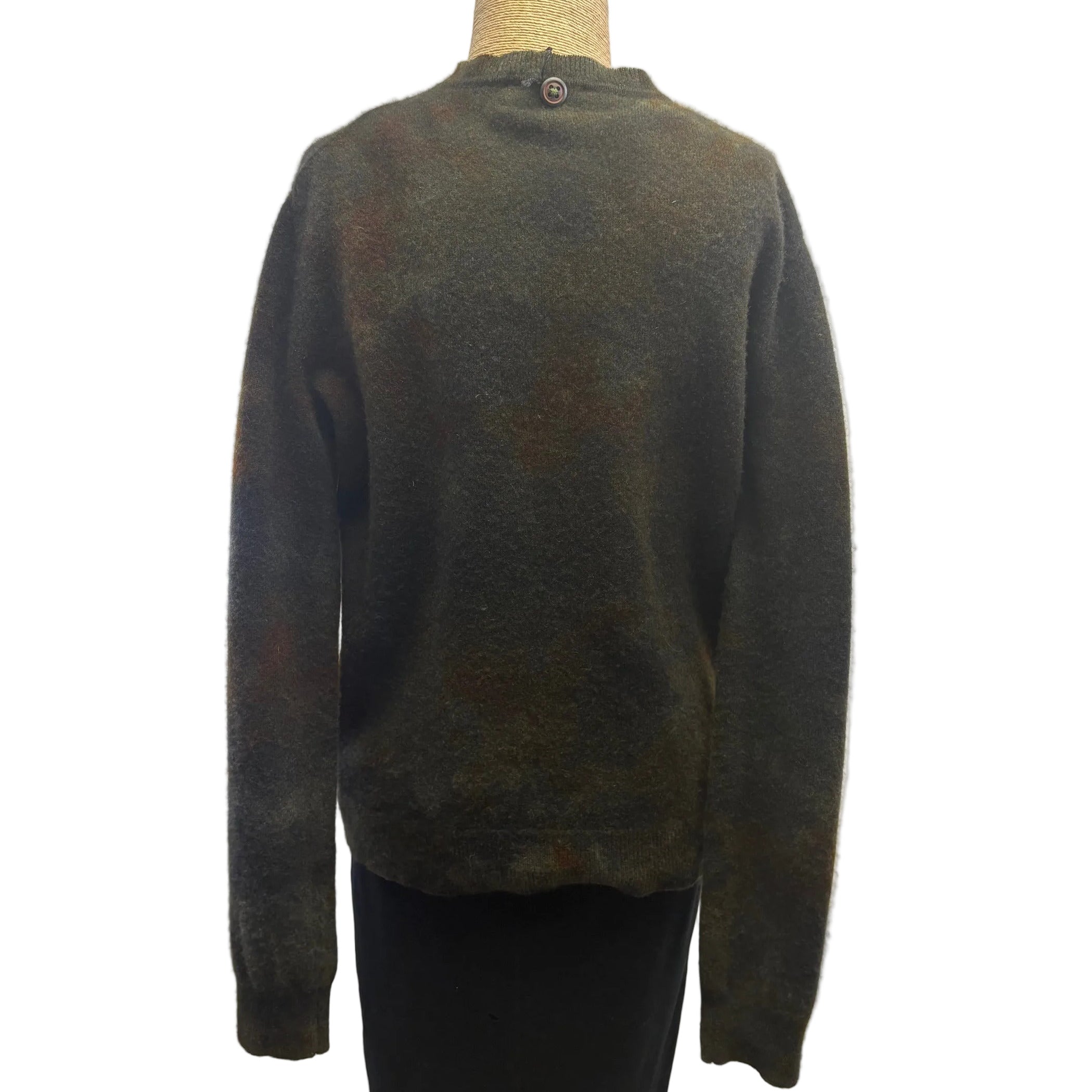 Galadriel Mattei Sweater, Crewneck, Olive, S