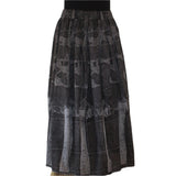 Loyko Skirt, Windows, Grey/Black/White, S