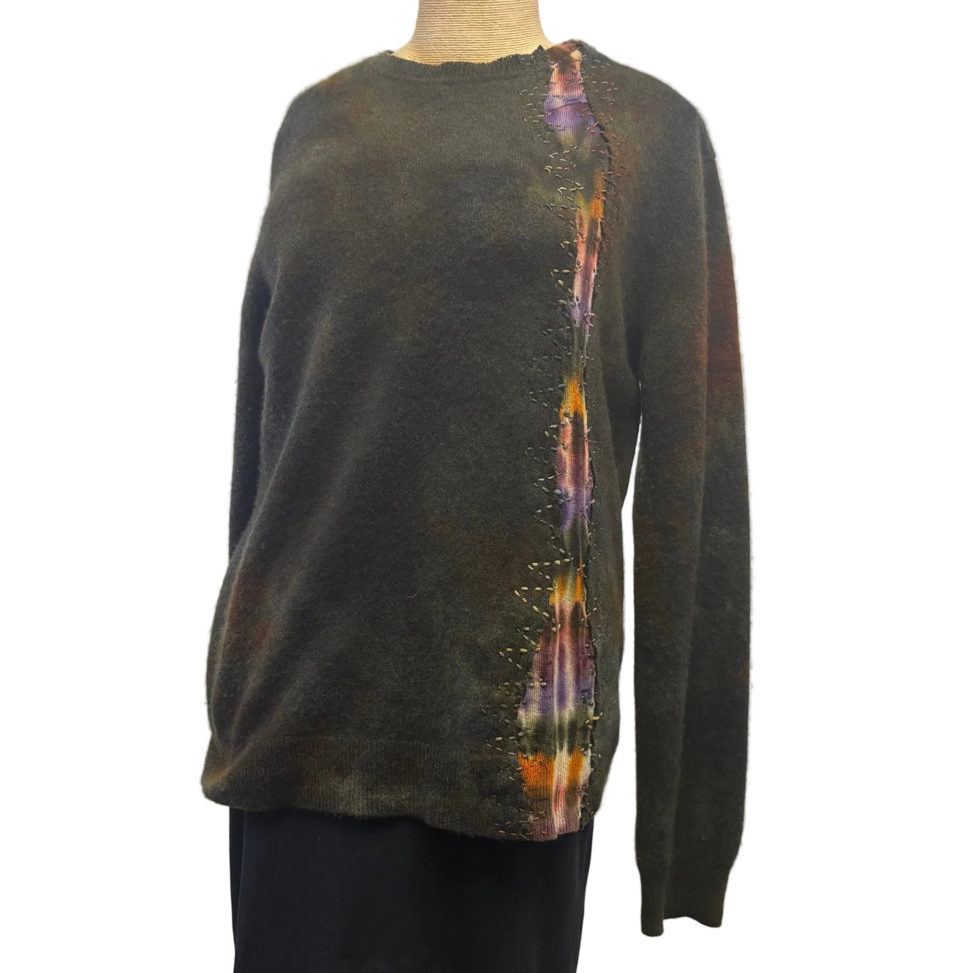 Galadriel Mattei Sweater, Crewneck, Olive, M