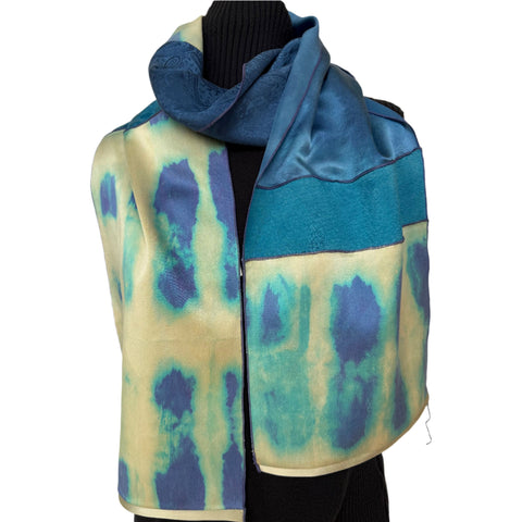 Judith Bird Scarf, SilkSingles, Painted
