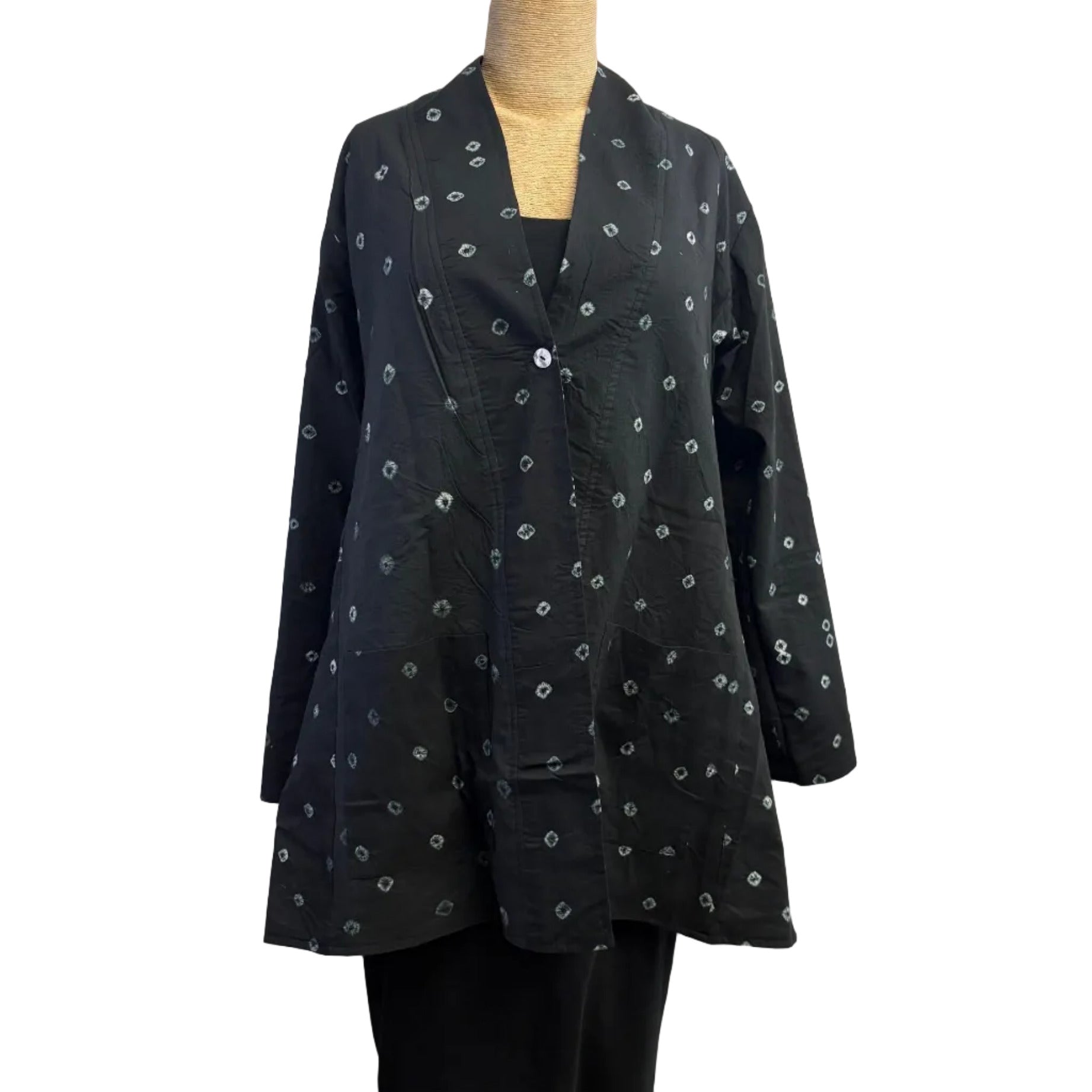 Yaza Jacket, Neha, Reversible, Shibori/Curves M
