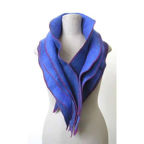 Dagmar Binder Collar, Contura, Blue/Berry