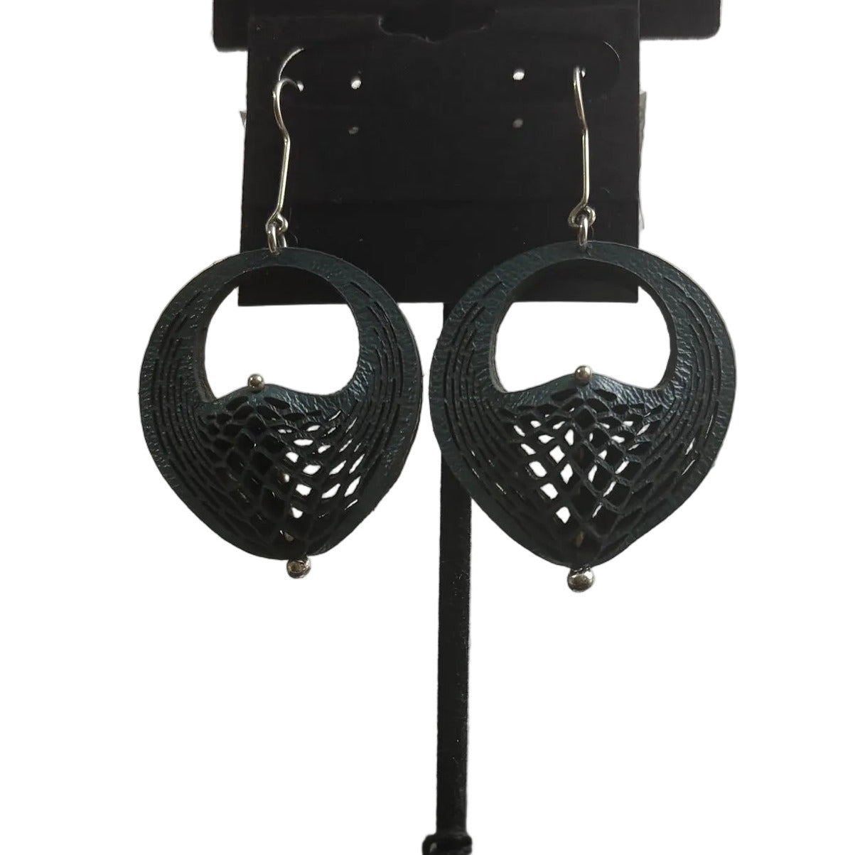 OroPoPo Earrings, VLA, Petrol