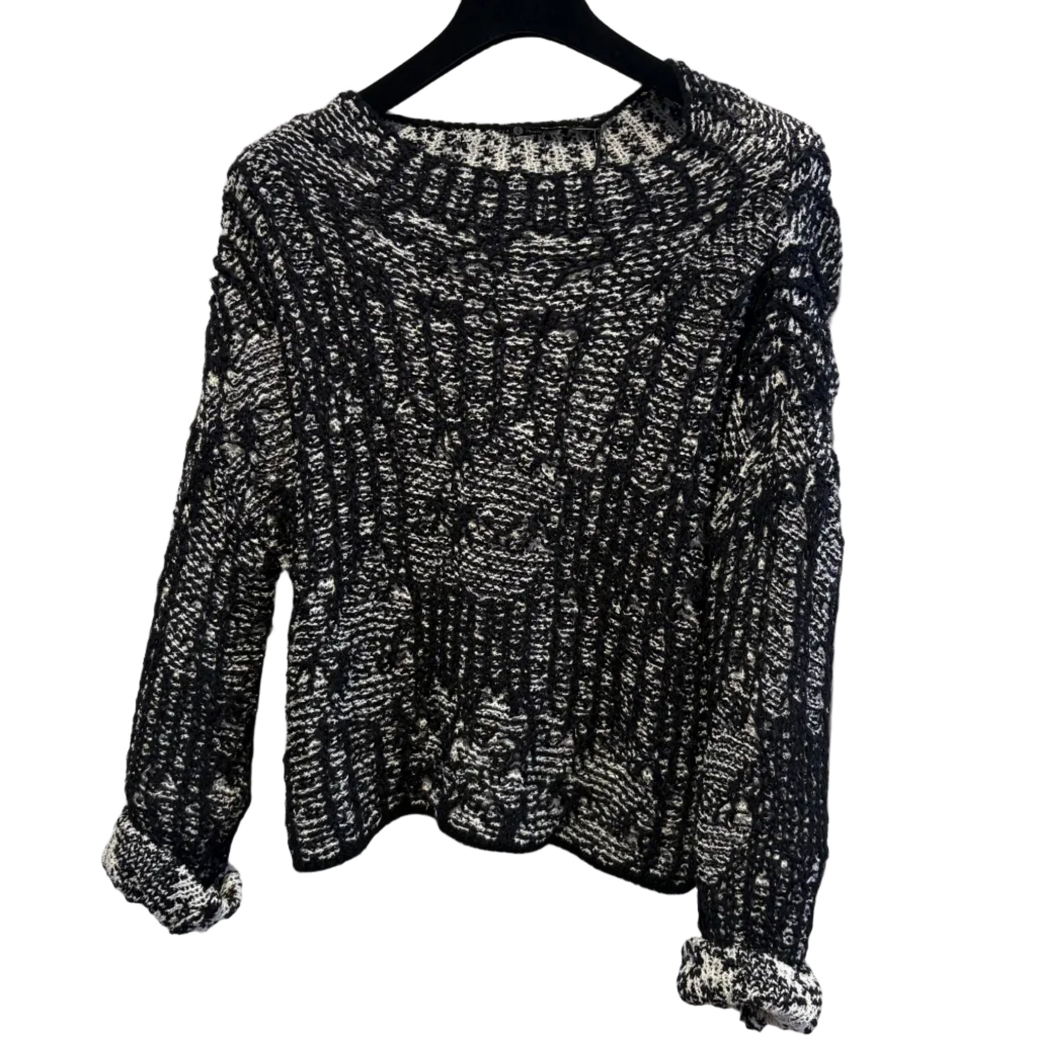 Pier Antonio Gaspari Sweater, Black/White M & L