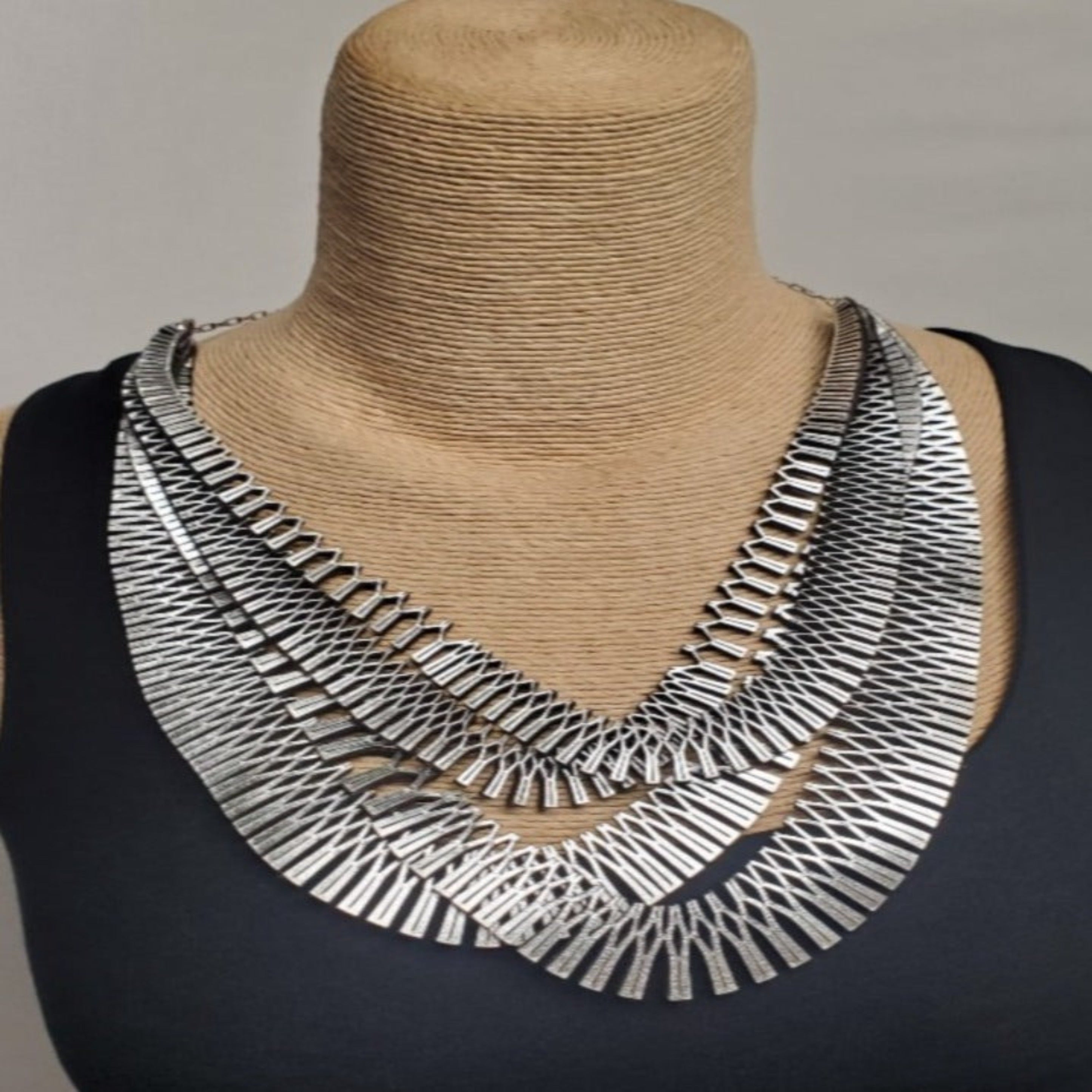 OroPoPo Necklace, VLA, Silver