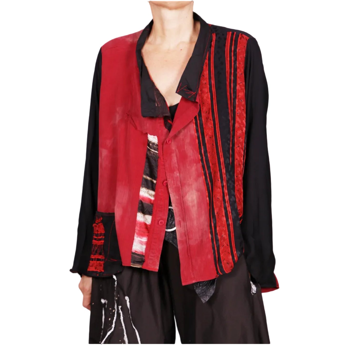 Tatiana Palnitska Jacket, Red/Black, L/XL