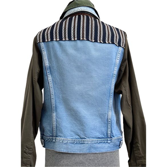Catherine Bacon Jacket, Wump, Jean Denim/Khaki, Vintage, L