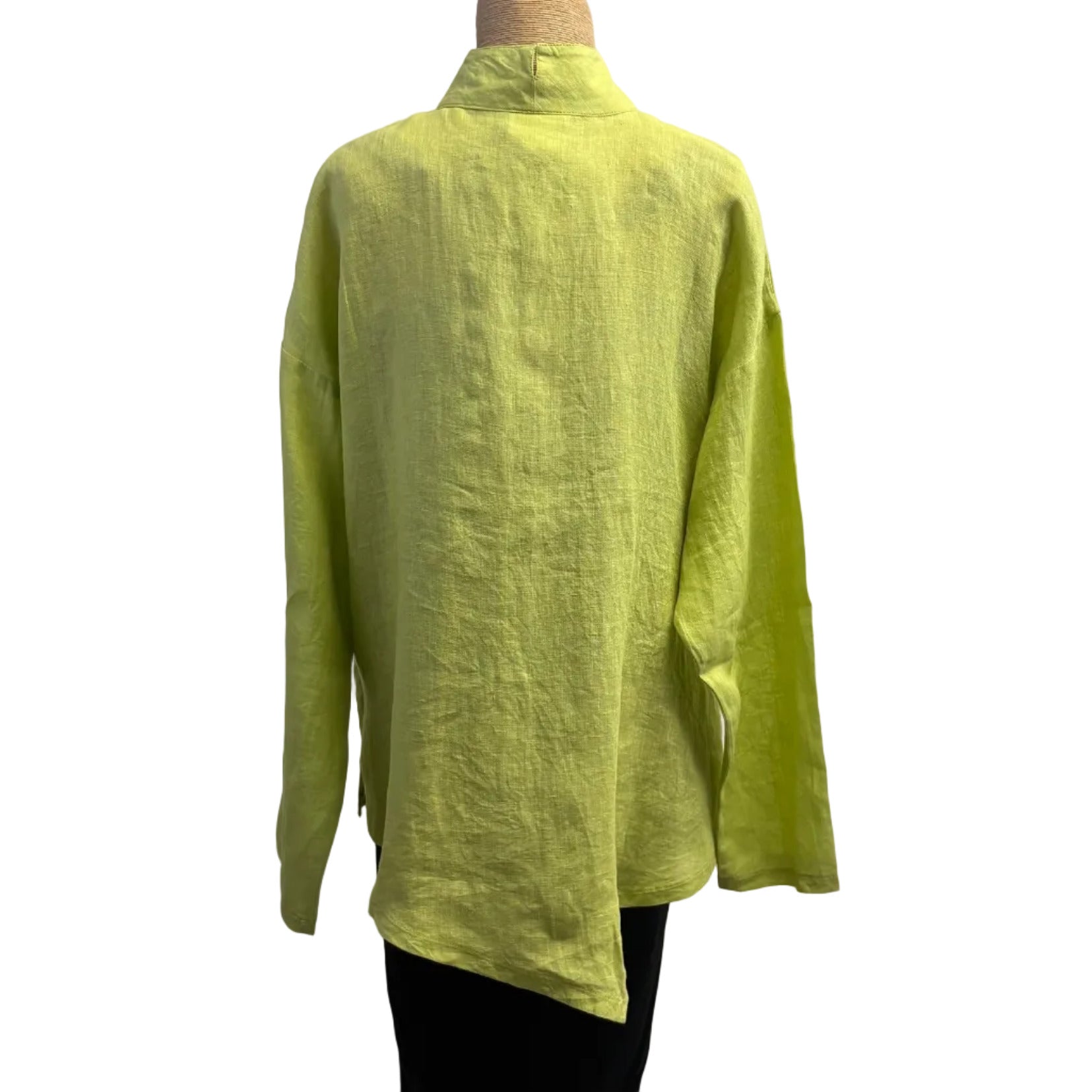 M Square Shirt, Iris, Lime M/L