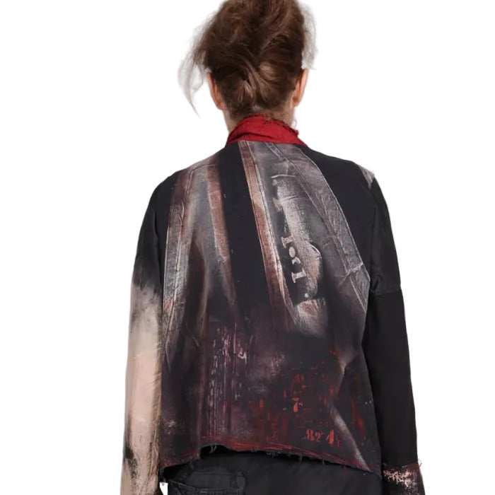 Tatiana Palnitska Jacket, Cropped, GraphIcally Modern S