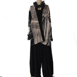Doshi Jacket, Opening Night, Black & Ivory, M/L
