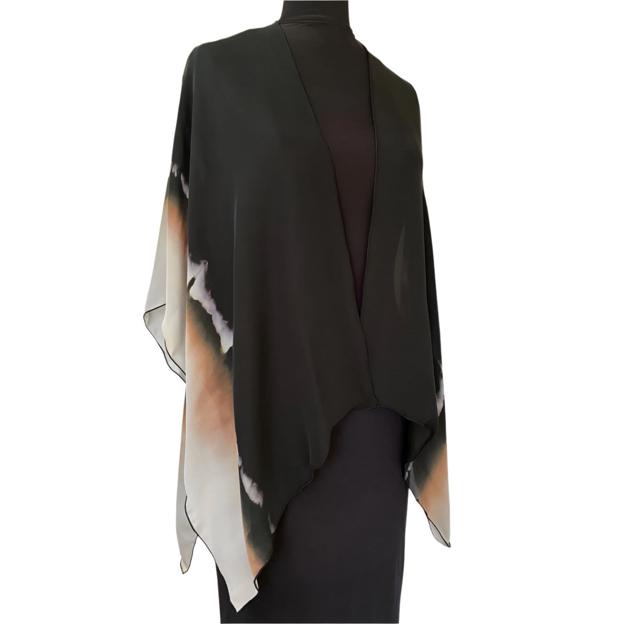 Doshi Wrap, Ama, Black Pearl, OS Outfit 6