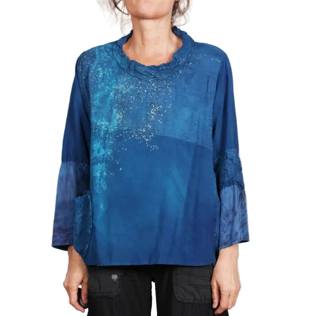 Tatiana Palnitska Top, Sea foam Along The Waves S