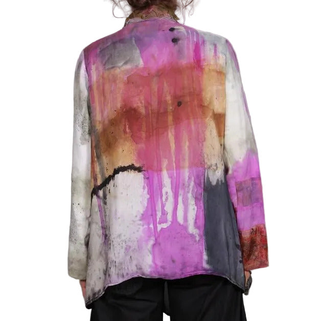 Tatiana Palnitska Blouse, Under Cover Of Watercolor M
