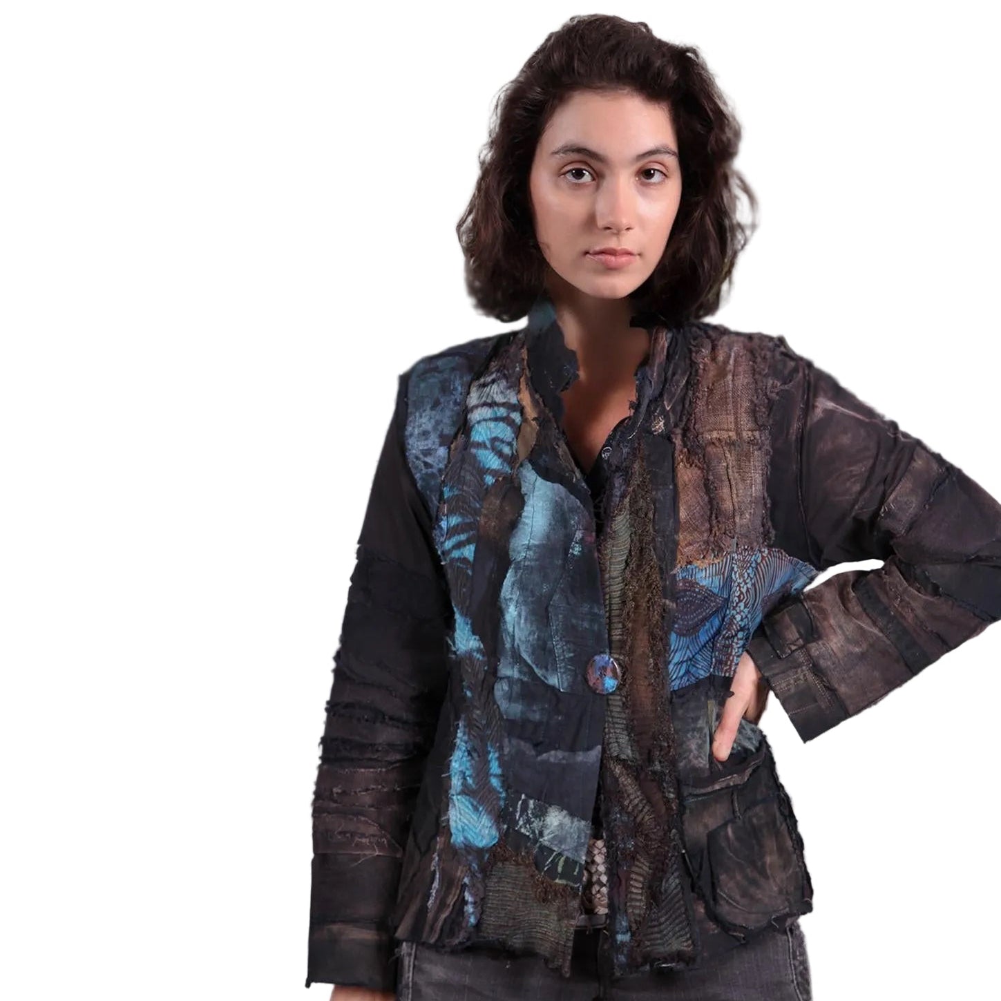 Tatiana Palnitska Jacket, Earth, Sky, And Sea XS/S