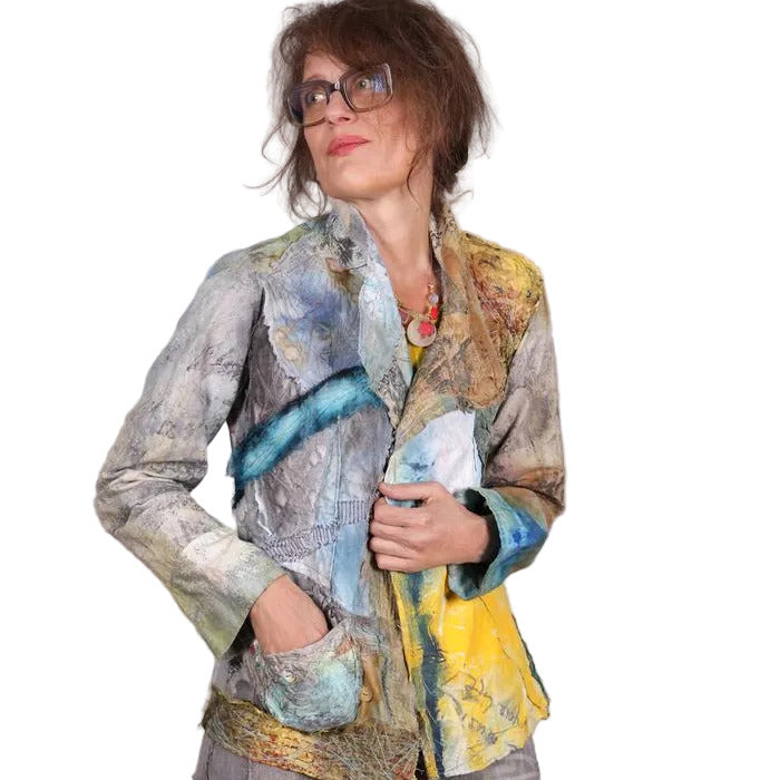 Tatiana Palnitska Jacket, The Sun Day Blues S