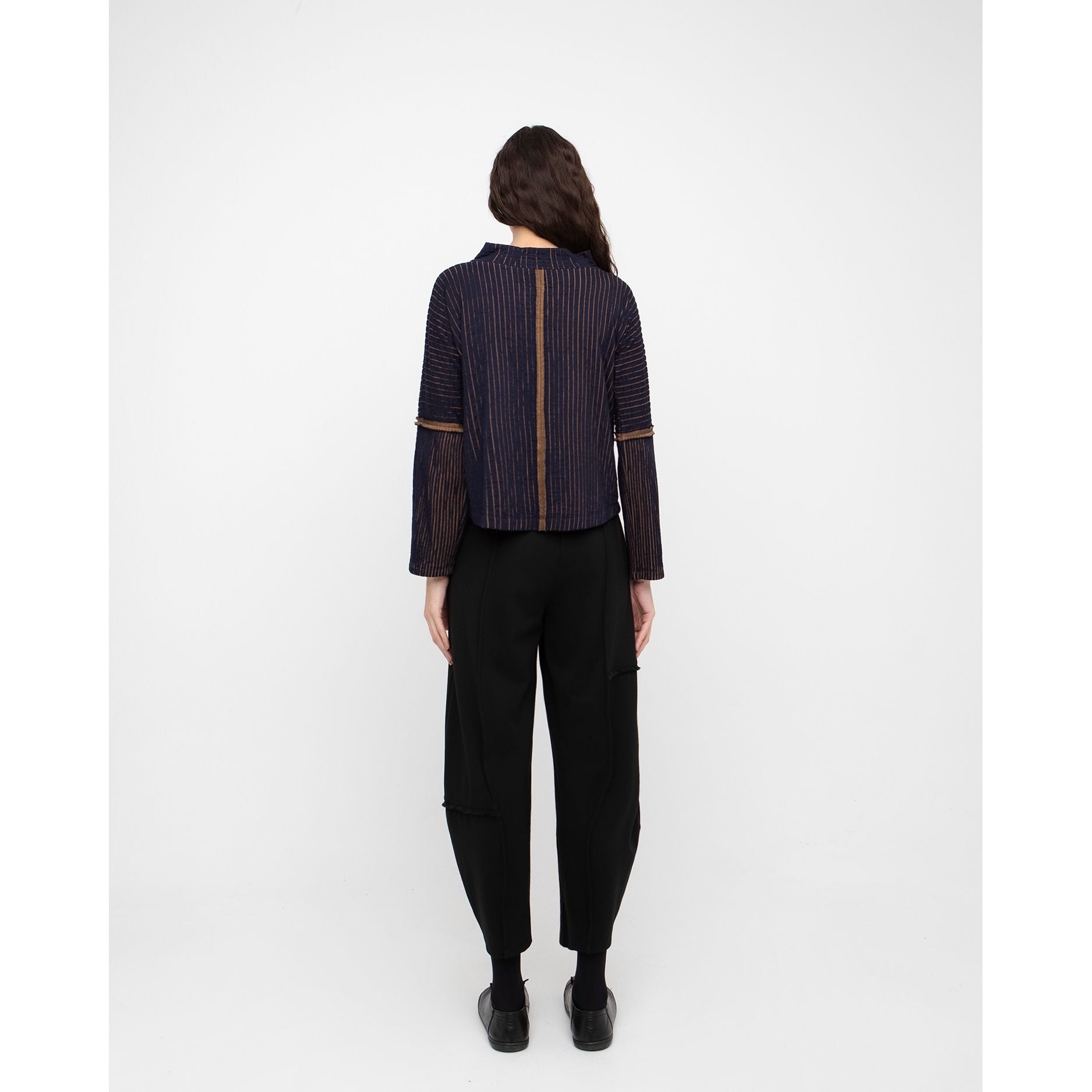 Ozai N Ku Pullover, Navy/Gold S, M & L