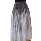 Loyko Skirt, Shadows, Charcoal/Grey/Soft White S & M