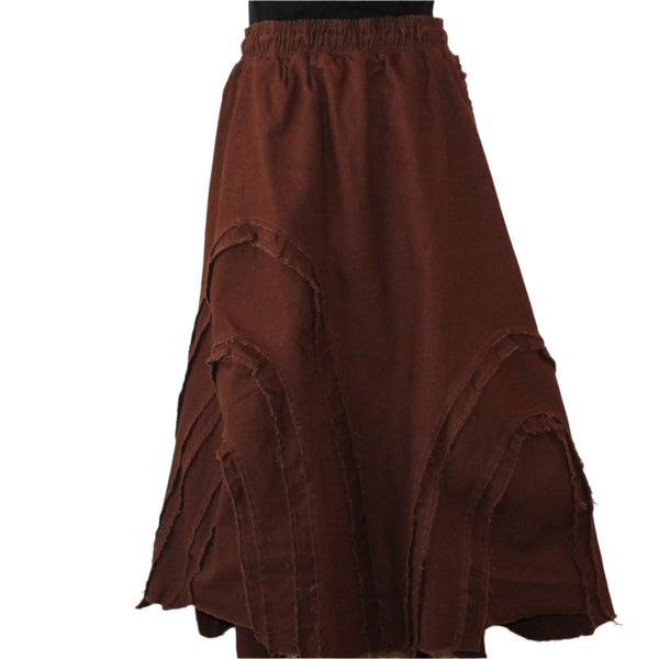 Loyko Skirt, Chocolate Brown S & M