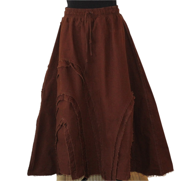 Loyko Skirt, Chocolate Brown S & M
