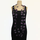 Annemieke Broenink Necklace, Transparent Polka Dot, Purple