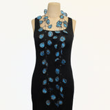 Annemieke Broenink Necklace, Polka Dot, Teal