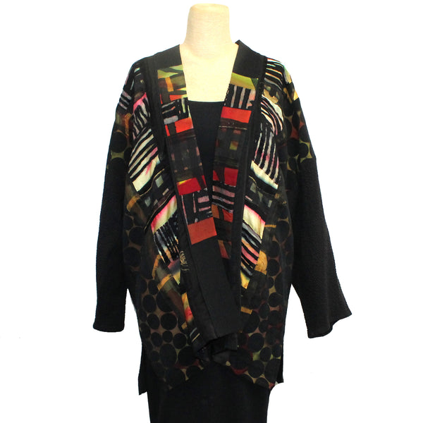 Catherine Bacon Kimono, Stained Glass, OS Fits M-XL