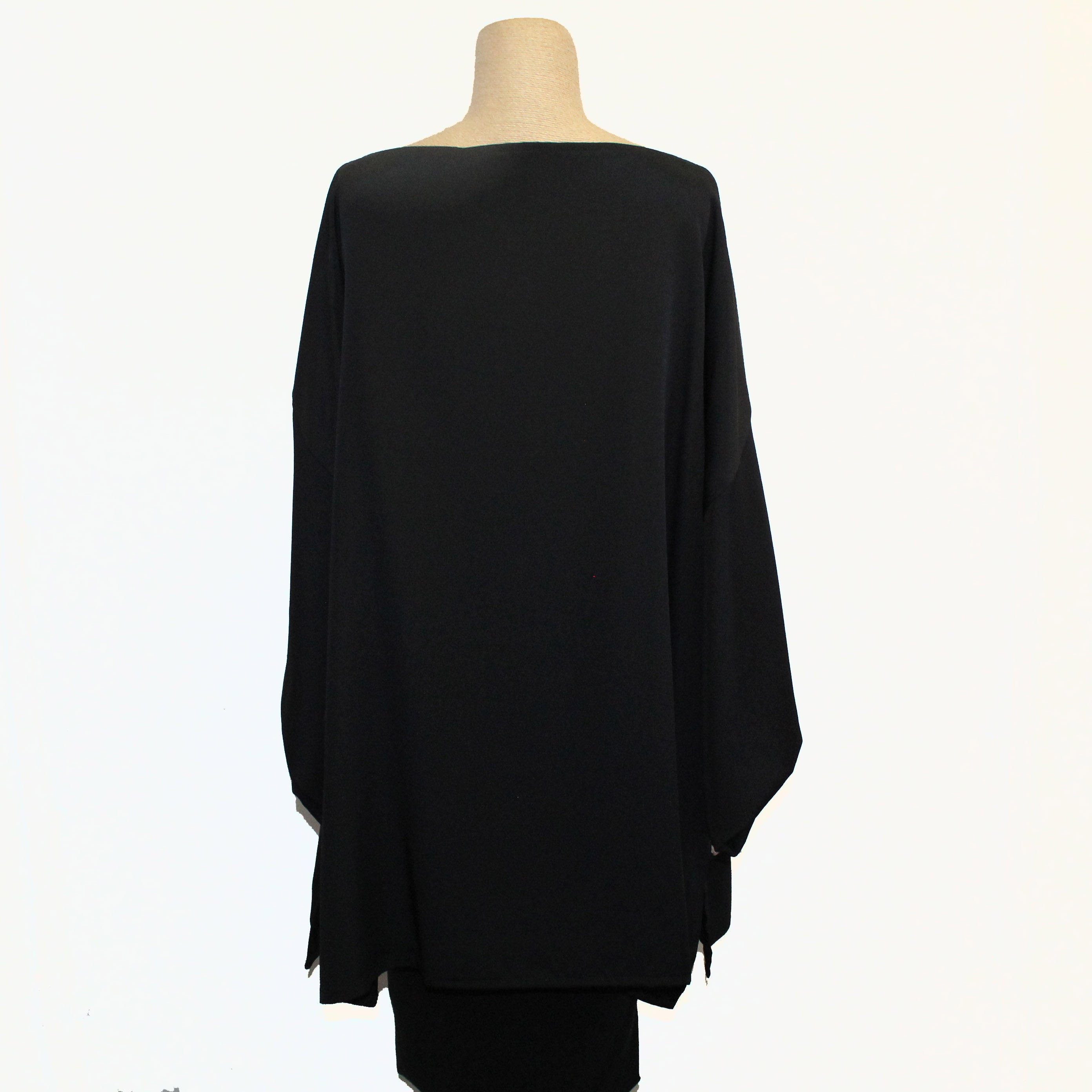 Constance West Kimono, The Wave, Black/White, OS
