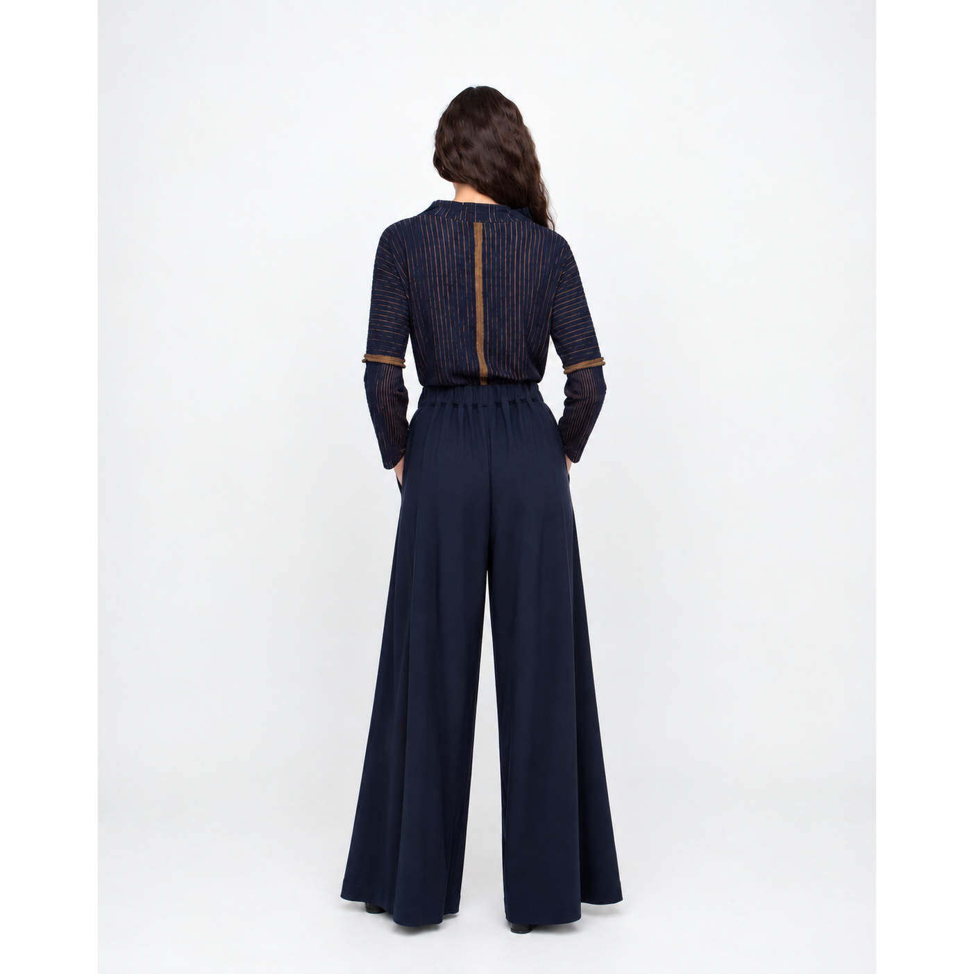 Ozai N Ku Pants, Navy S, M & L