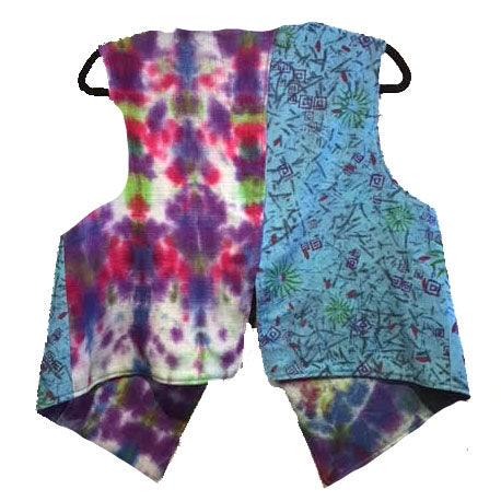 Dale Jenssen Vest, Blue/Multi-Color, M
