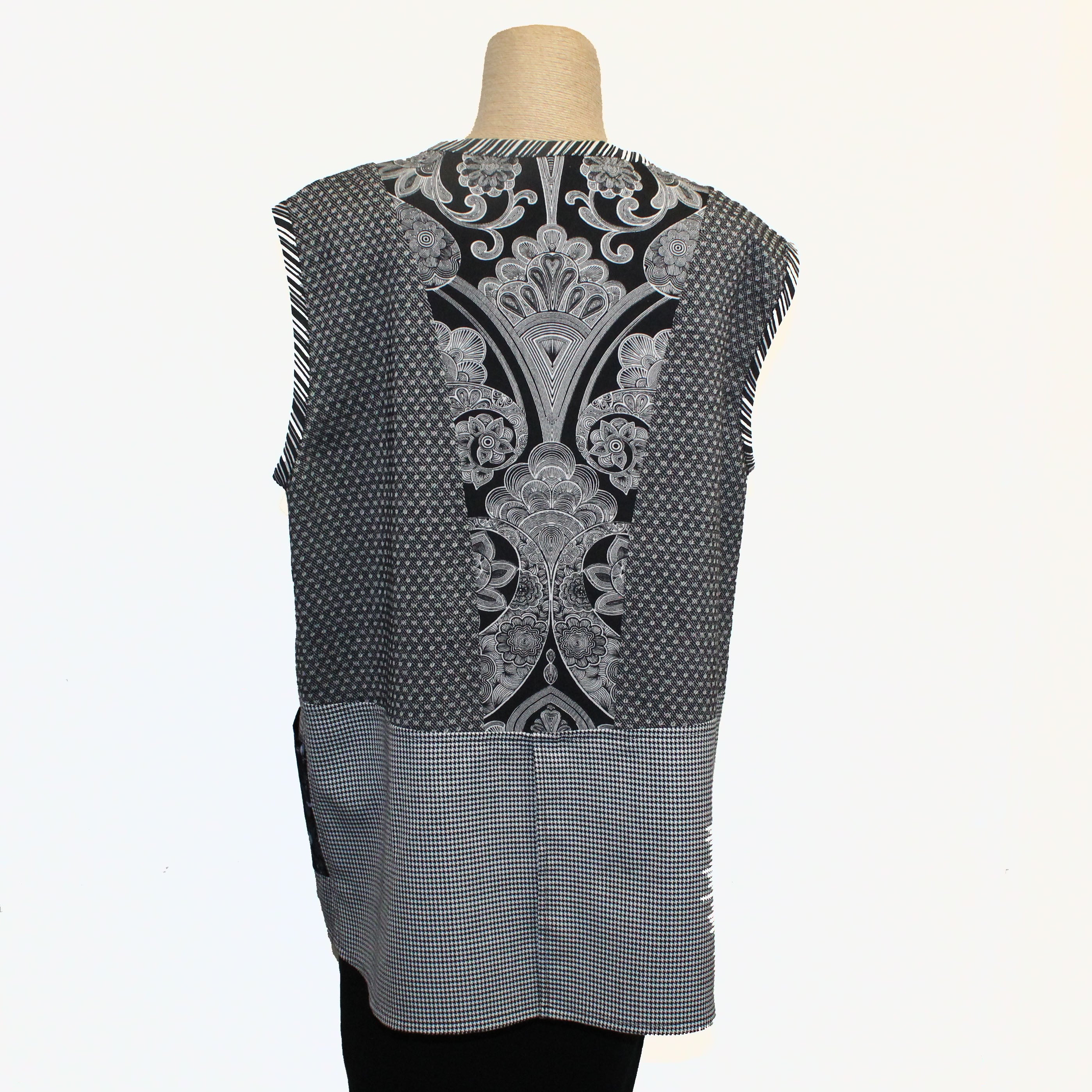 Dale Jenssen Vest, Black/White, M