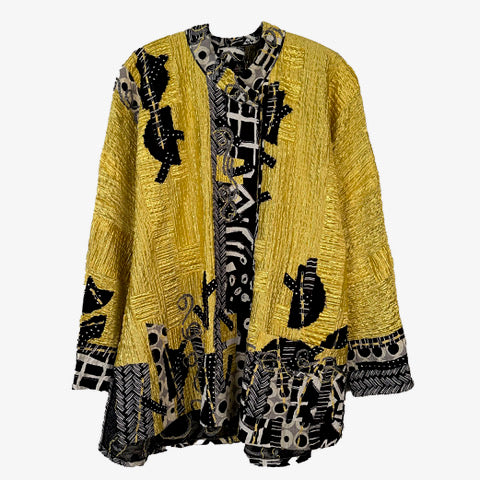 Diane Prekup Jacket, Serenade, Yellow/Black, M/L