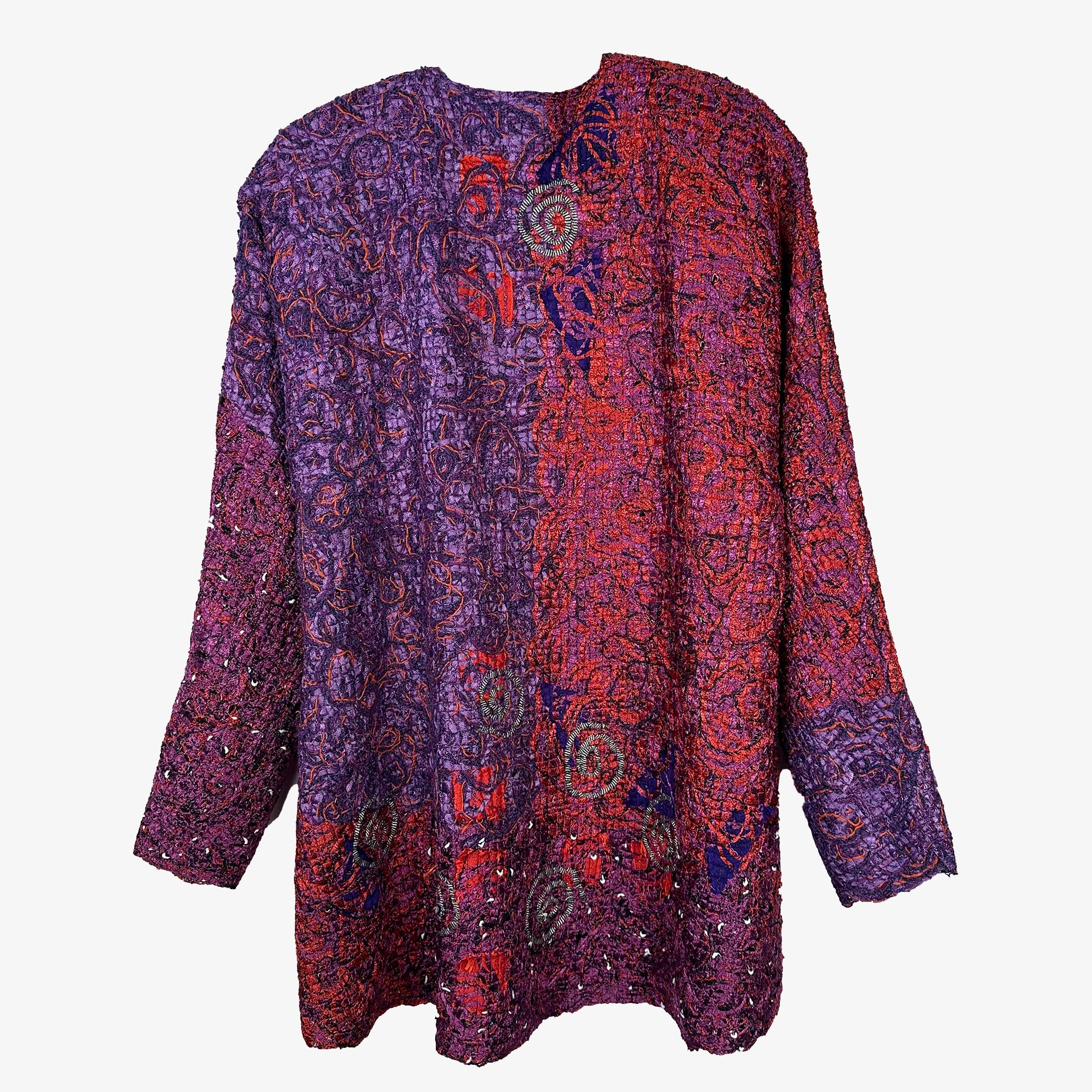 Diane Prekup Jacket, Serenade, Desert Sunset, Persimmon/Purple, S