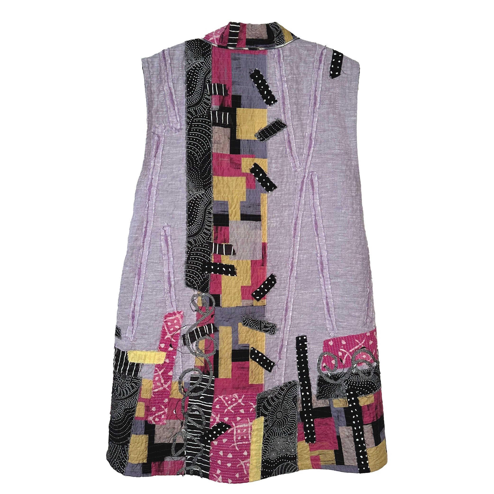 Diane Prekup Vest, Market, Lavender Potpourri, S