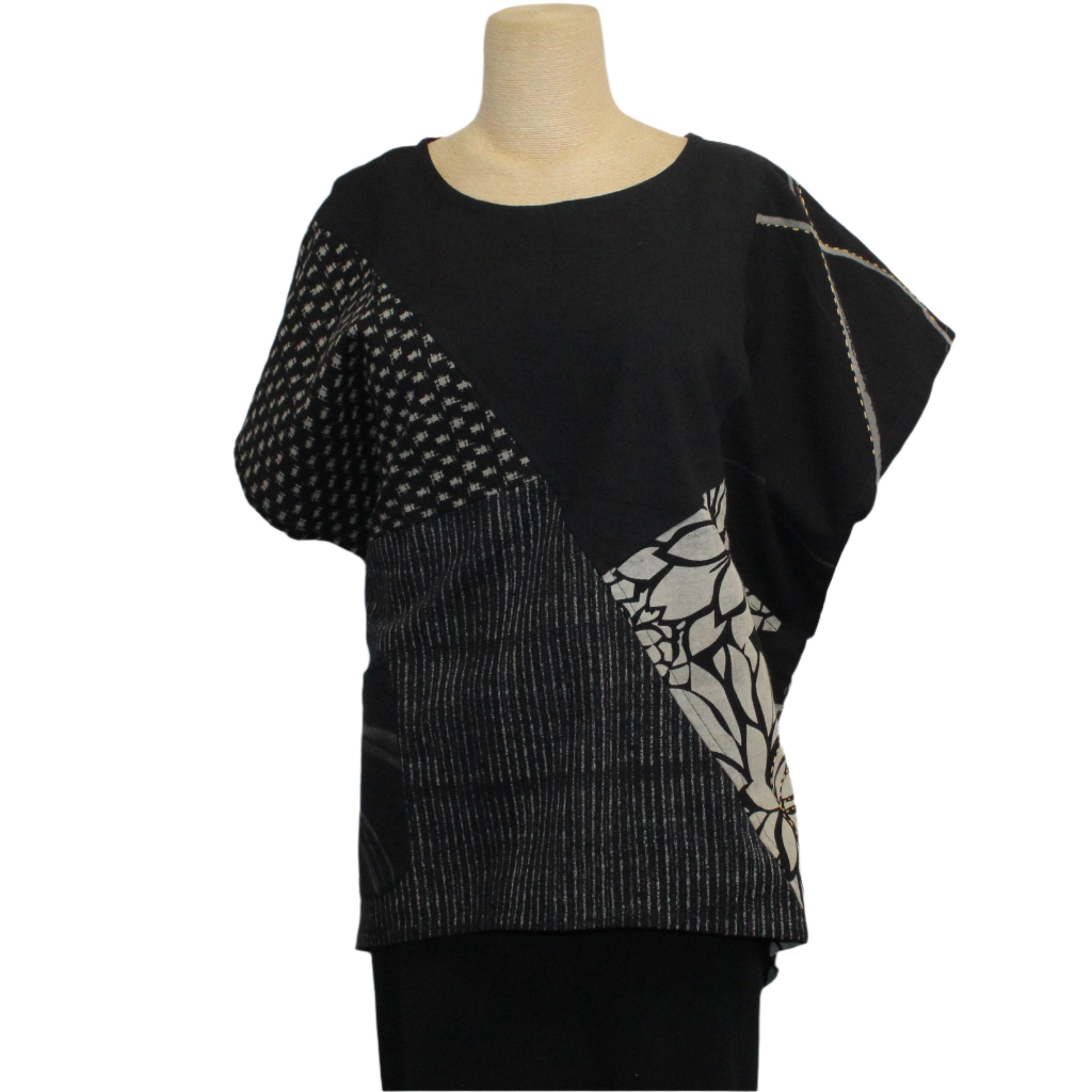 Yaza Topper, Kasur Art, Black, OS Fits Size 8-14
