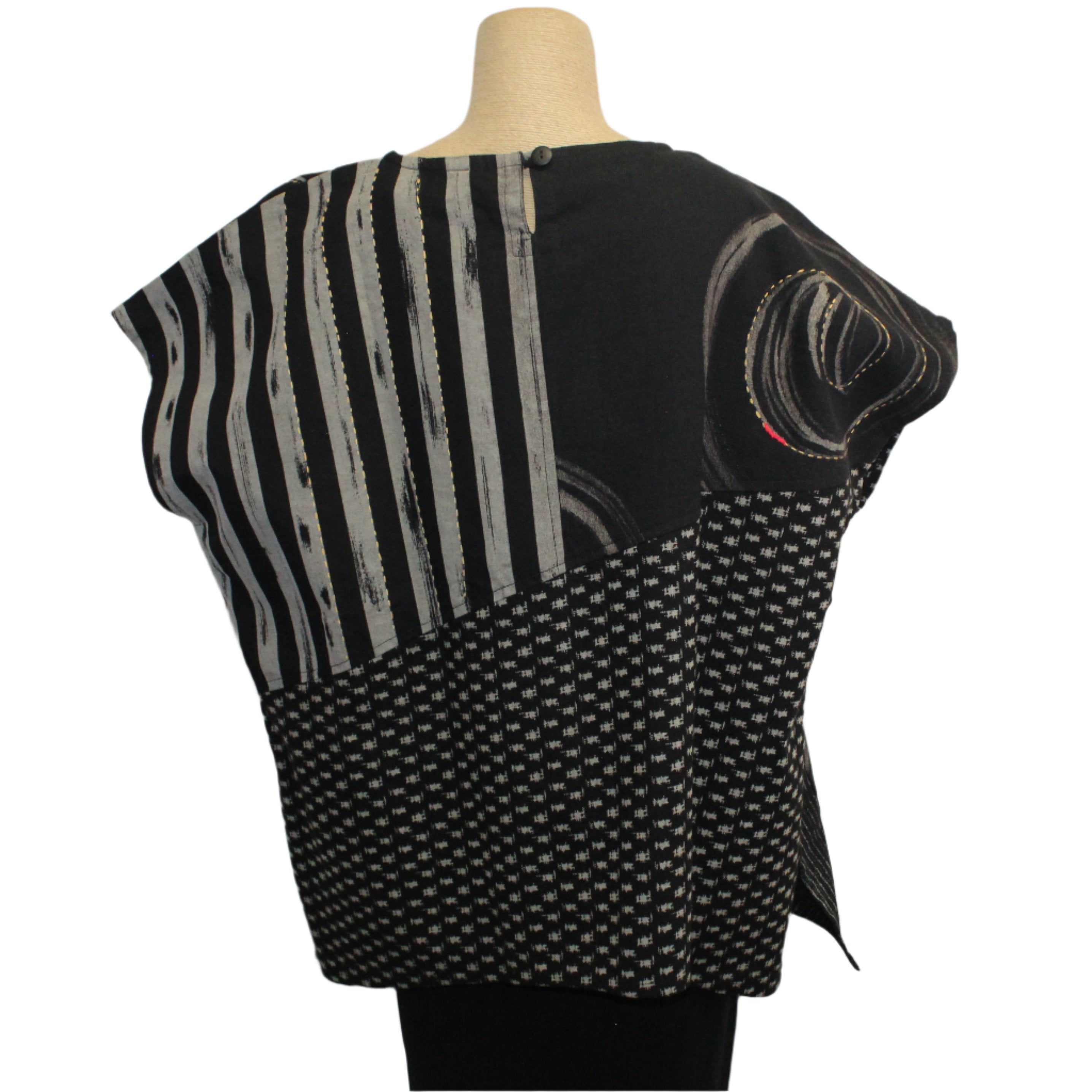 Yaza Topper, Kasur Art, Black, OS Fits Size 8-14