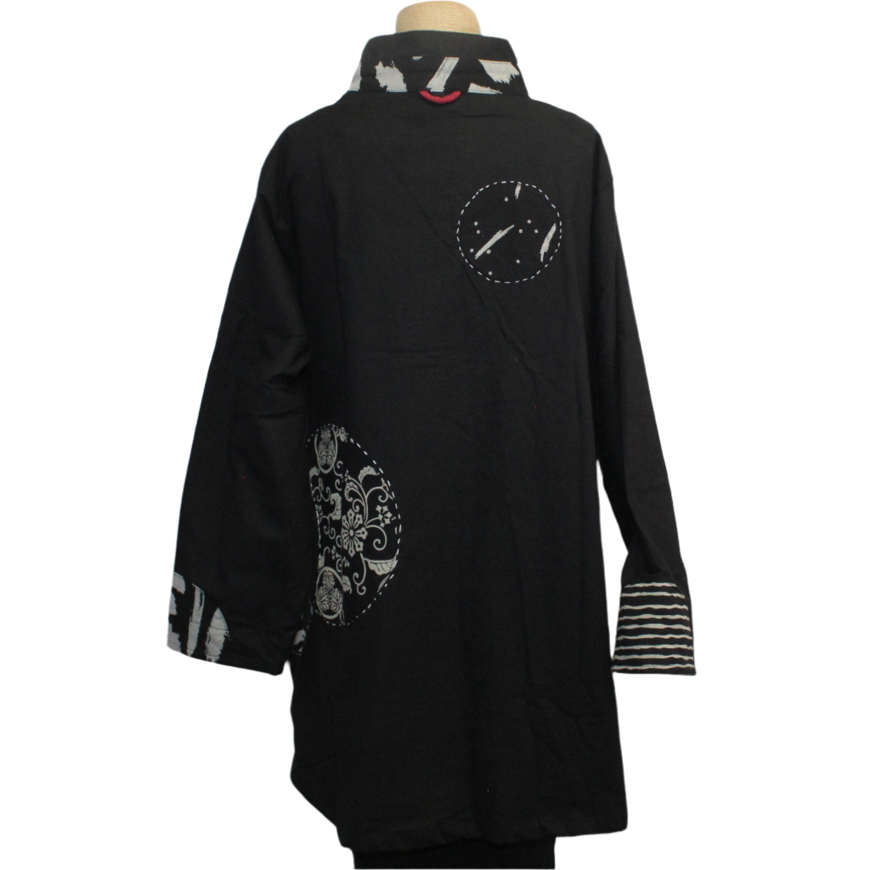 Yaza Jacket, Patchwork, Black M