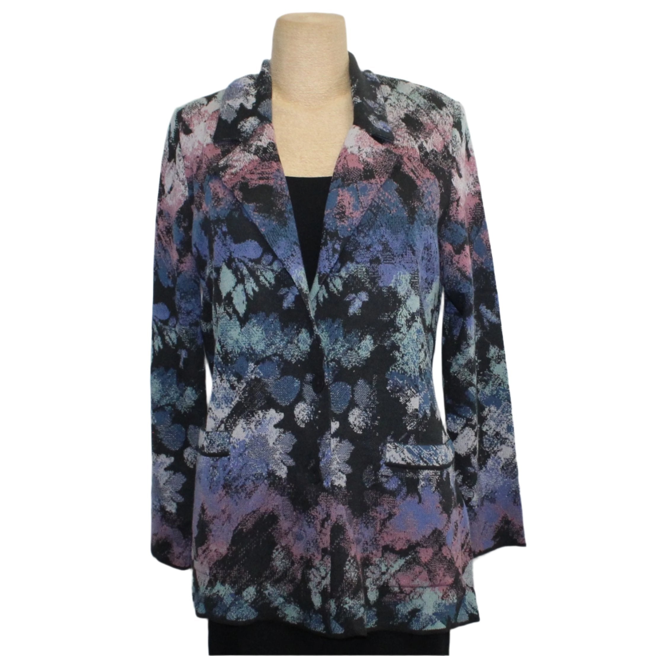 IVKO Sweater Blazer, Camouflage Pattern, Anthracite XS