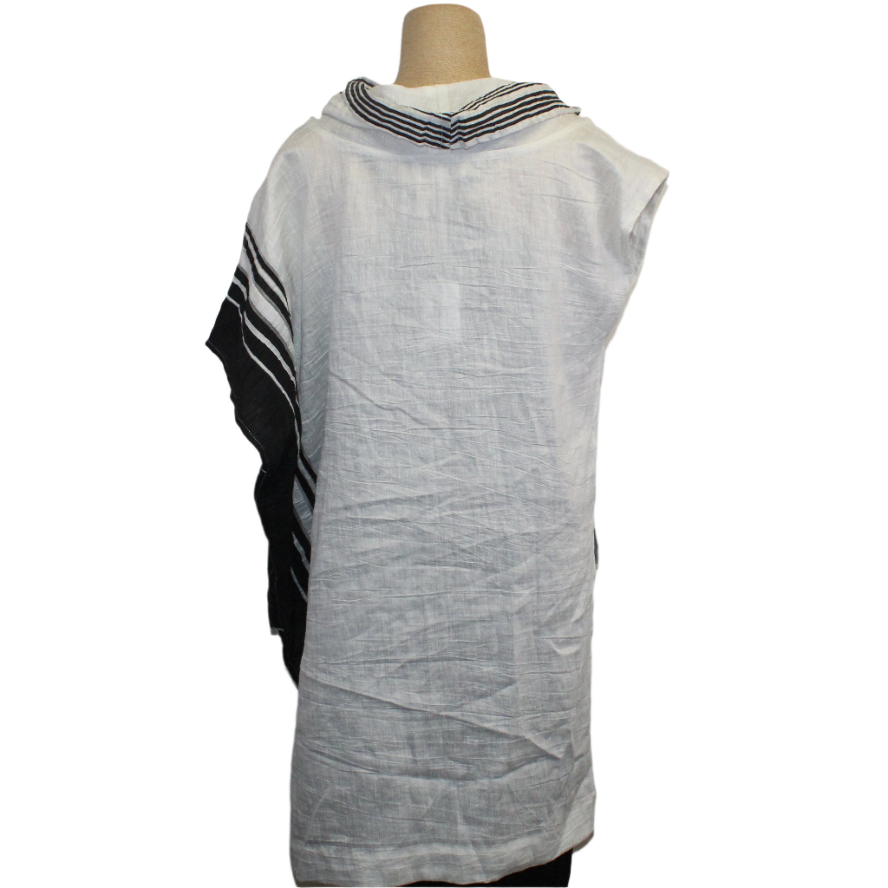Mara Gibbucci Shirt/Tunic, Black/White L & XL