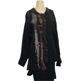 Mara Gibbucci Shirt, Black/Copper XL/XXL