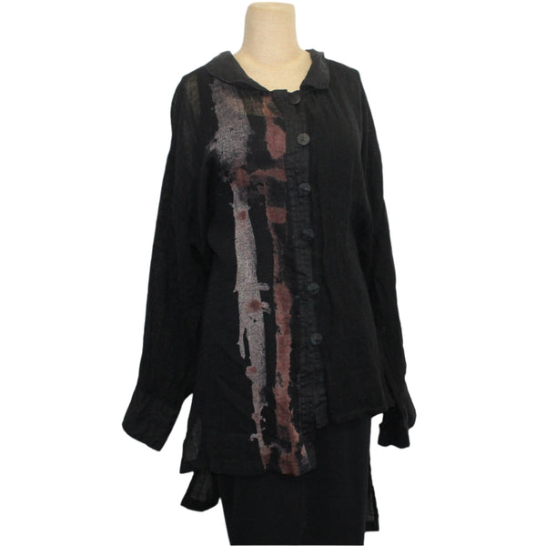 Mara Gibbucci Shirt, Black/Copper XL/XXL