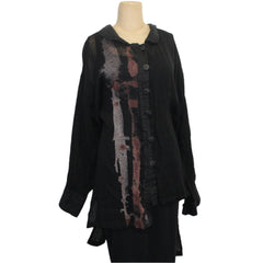 Mara Gibbucci Shirt, Black/Copper XL/XXL
