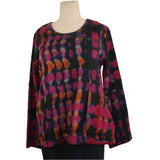 Neeru Kumar Pullover, Fuschia/Orange/Black XS & L
