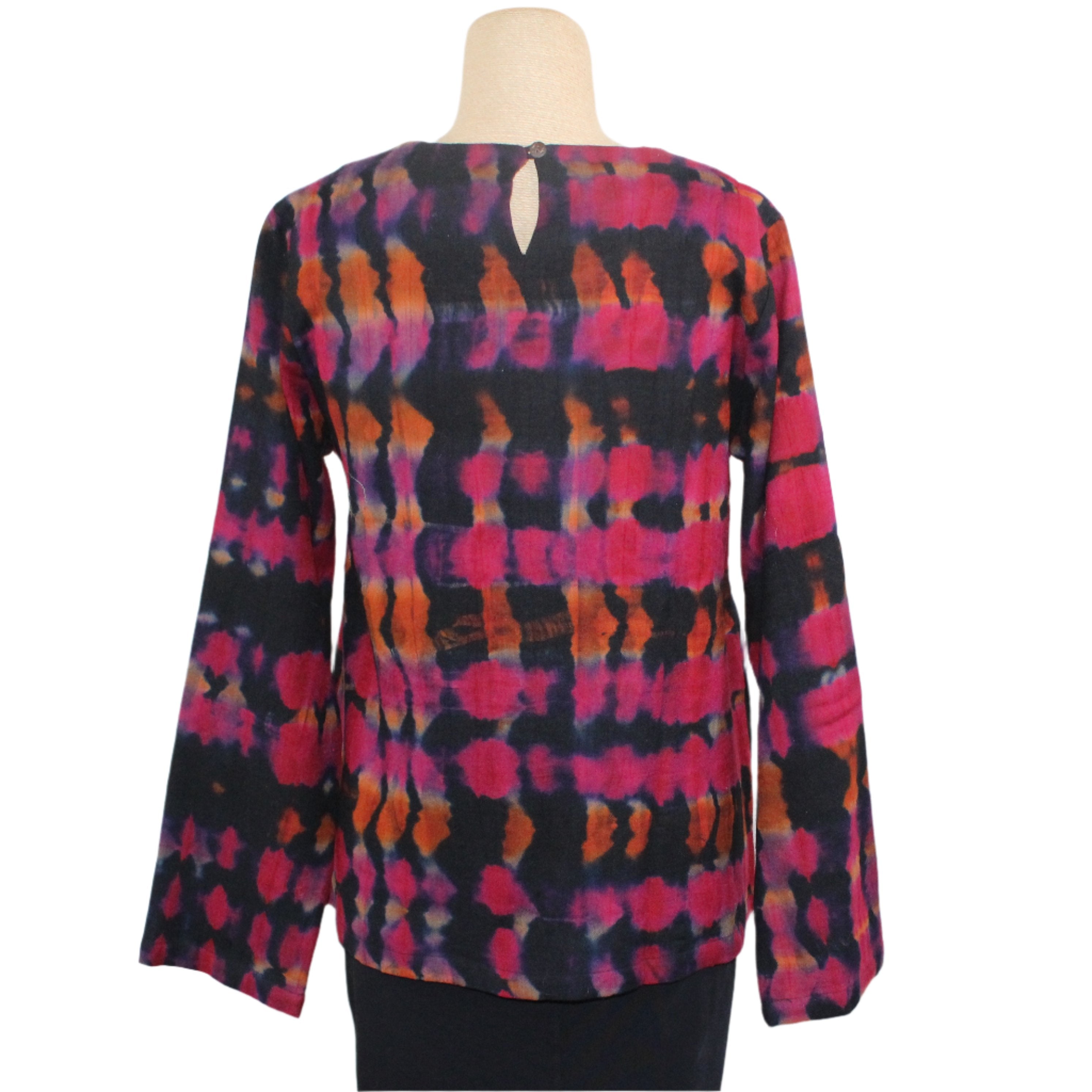Neeru Kumar Pullover, Fuschia/Orange/Black XS & L