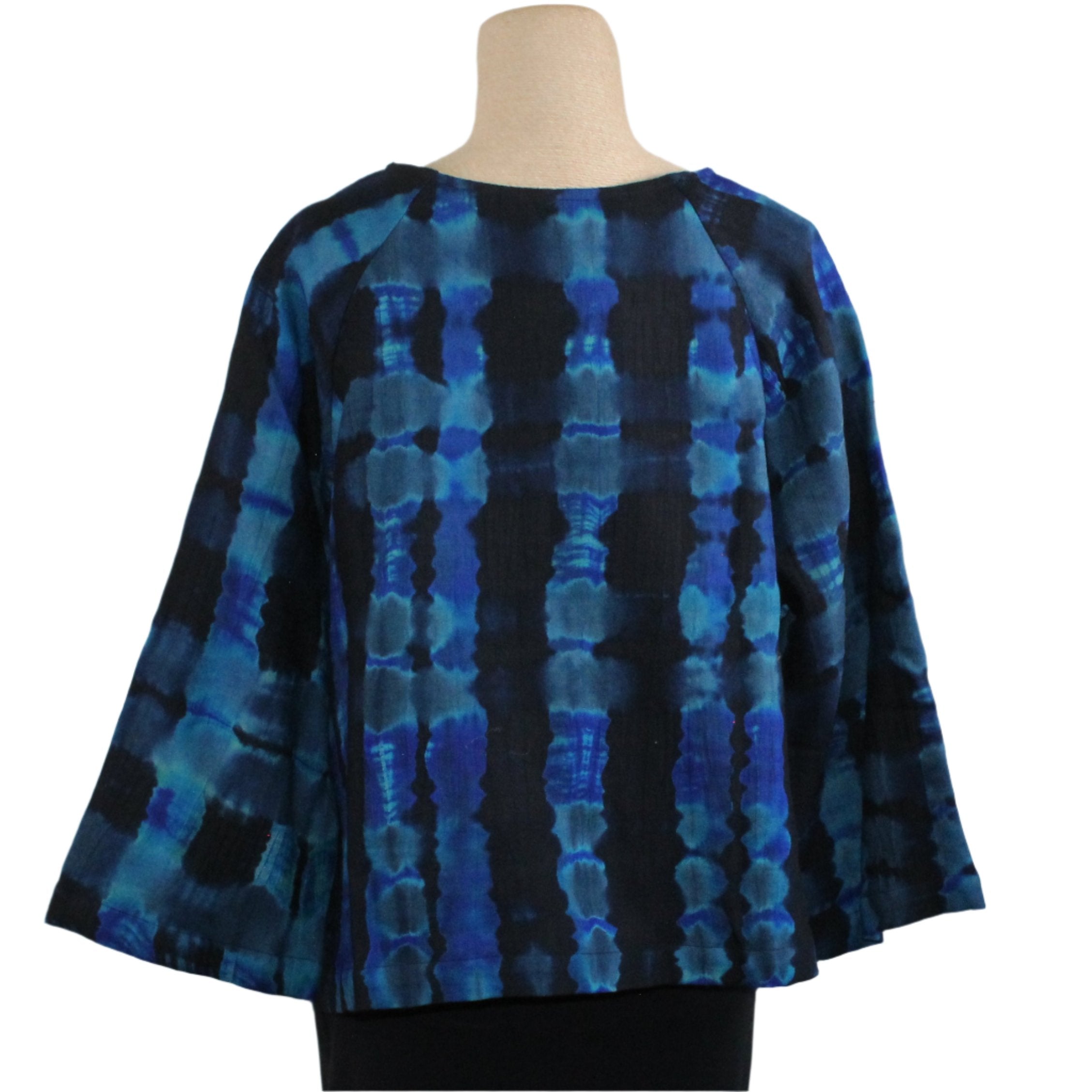 Neeru Kumar Pullover, Blue/Turquoise/Black XS/S & M/L