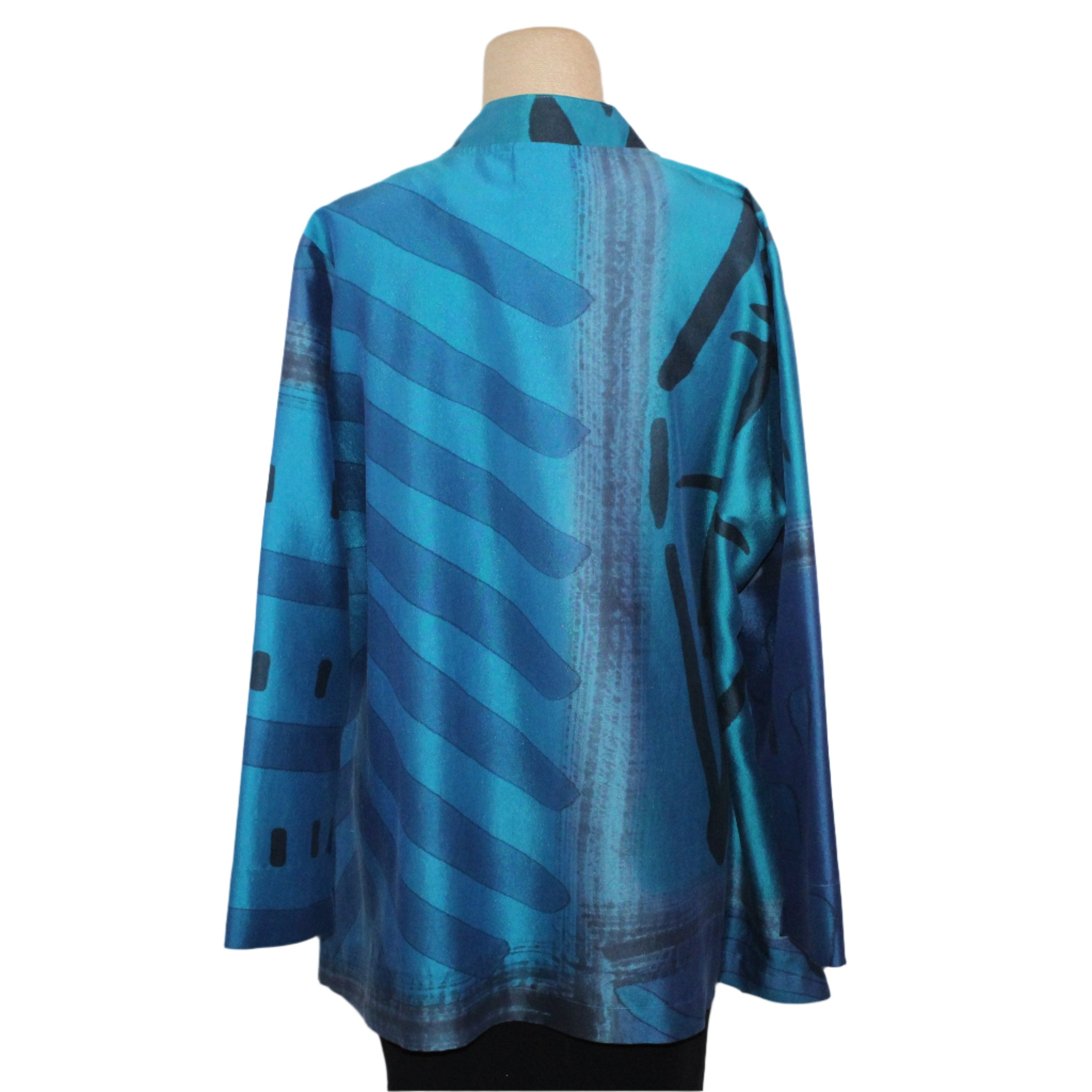 Kay Chapman Shirt, Santa Fe, Why Not, Turquoise/Blue, L