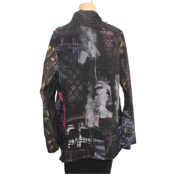 Tatiana Palnitska Jacket, Detailed Hand-Painted, S