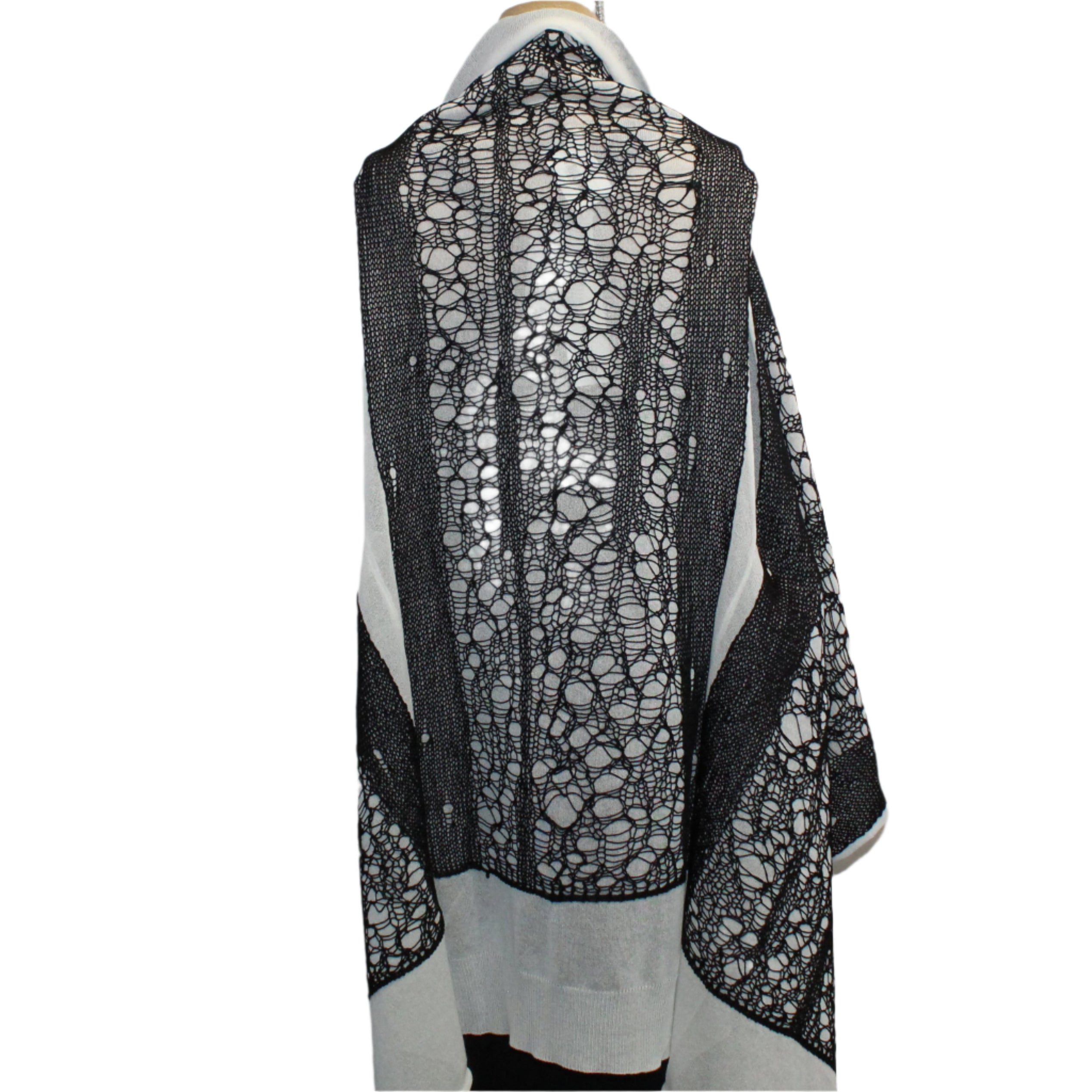 Pier Antonio Gaspari Vest, Black/White M/L
